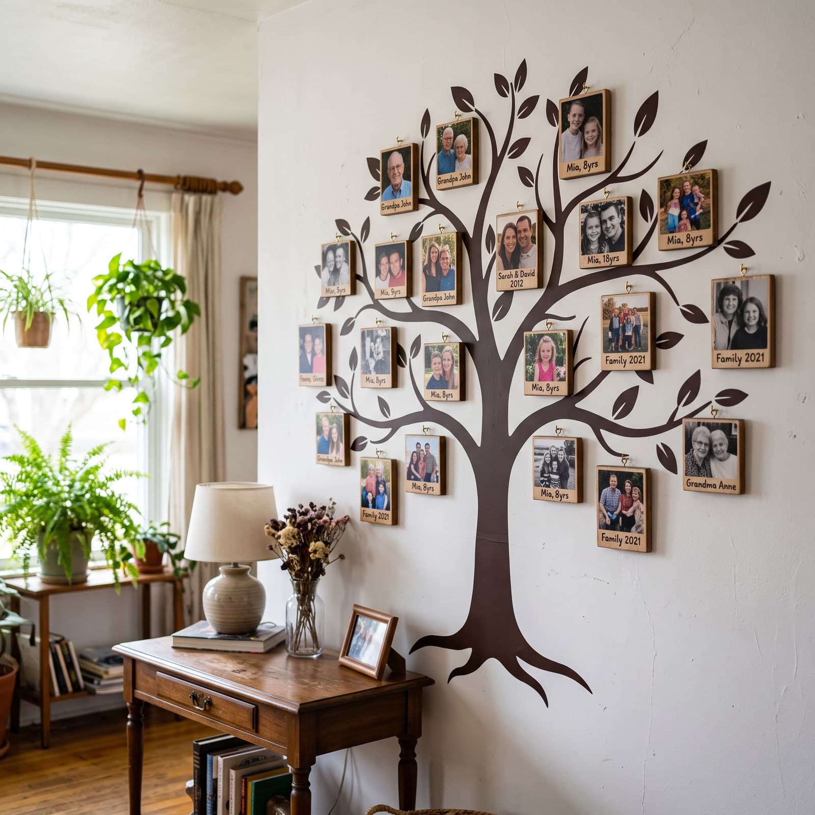 Vinilo árbol genealógico